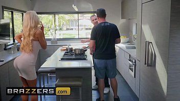 Play The slut gets fucked by a stranger in her kitchen.