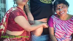 Play Stepmom Catches Indian Step-Daughter and Son in Intense Threesome with Big Tits and Big Cocks