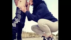 Play Gabriella Lunas Takes it to the Edge with Speedyfucker: A Hot Roadside Blowjob and Doggystyle Compilation