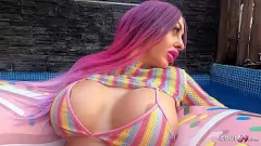Play POV Amateur Sex with Emo Teen Cathy B: Hardcore Holiday Action