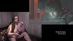 Afspelen Naughty Gamer's Naked Resident Evil 3 Run - Deel 7: getatoeëerd BBW met grote tieten