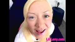 Play Blonde Teen Babe Lil Lexy Takes a Hardcore Dick Down