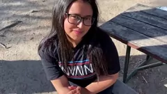 Play Dirty Proposal in Public for Horny Latina