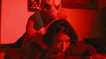 Play Oriental horror porn with a masked rapist